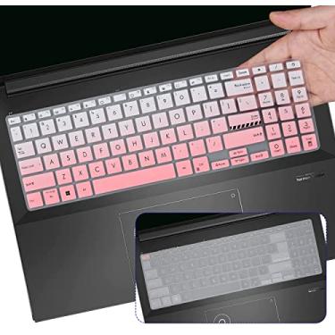 Imagem de 2 peças de capa de teclado para ASUS VivoBook 16X OLED F1603 M1603 X1603 M1605 F1605, VivoBook Pro 16X OLED K3605 K6602 TN3604, VivoBook Pro 15X K6501 M6501 K3502 M3502 M1503, Vivobook Go 39.6 cm