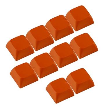 Imagem de BANYUP 10 peças 1U XDA conjunto de teclas de perfil multicoloridas PBT teclas em branco instalação de teclado mecânico teclas elegantes