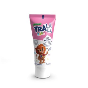 Imagem de Trá Lá Lá Creme Dental Infantil 70G Sem Flúor Tutti-Frutti Baby Branco 70 G