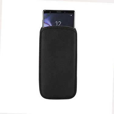 Imagem de Capa para coldre de celular Caso de manga impermeável da bolsa de choque de Neoprene Universal para o smartphone, para o iPhone, para Samsung, saco de telefone macio(For Samsung S20+Note10+(6.7"))