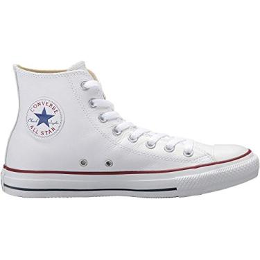 Imagem de Converse Blusa feminina All Star Chuck Taylor de lona sazonal, Branco óptico, 7 Women/5 Men