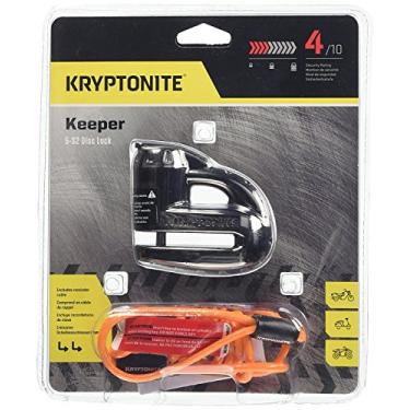 Imagem de Kryptonite 000877 Keeper 5s Trava de disco cromada preta, tamanho único