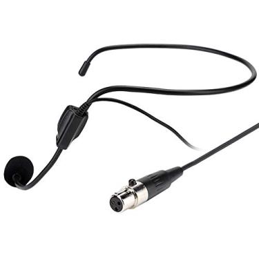 Imagem de Microfone Profissional Sem Fio para Uso na Cabeça, Com Tom Ajustável, Mini Xlr, Plugue de 3 Pinos para Apresentações Esportivas