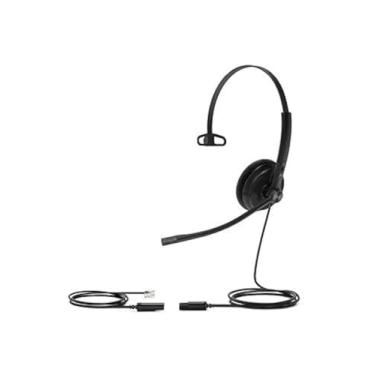 Imagem de Fone de ouvido Yealink YHS34-LITE-MONO de banda larga para telefones IP Yealink