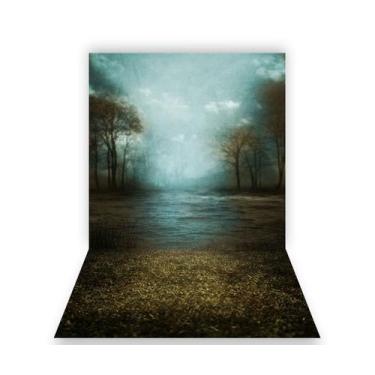 Imagem de Fundo Fotográfico 1,50 X 2,70 - Gestante Floresta Infinita Fine Art 07