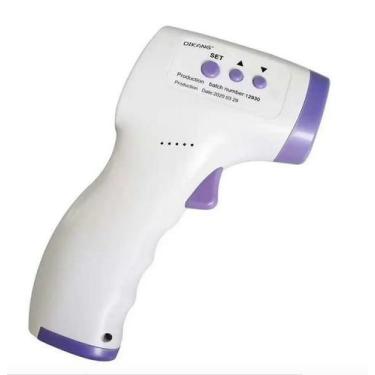 Imagem de Termômetro Laser Digital Infravermelho Febre De a Bebe - Dikang