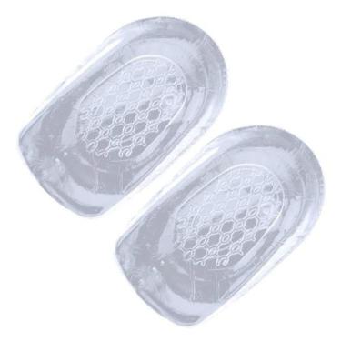 Imagem de Par De Calcanheira Ortopedica Gel Alívio Dores Calcanhar - Top Total