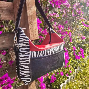 Imagem de Bolsa Feminina Com Carteira Com Alça Transversal - BJCambalhota