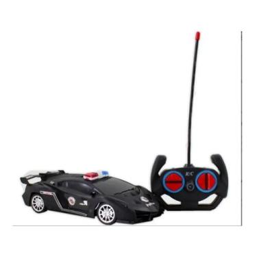 Imagem de Carrinho Controle Remoto Policia Super Carro Top 1:18 ( RTA) - Toy Kin
