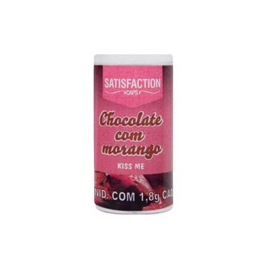 Imagem de Bolinha Beijável Kiss Me CHOCOLATE COM MORANGO 03 Unidades Satisfactio