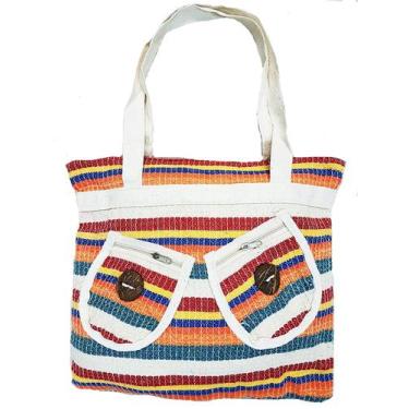 Imagem de Bolsa Feminina Nordestina Indiana Pano  Varias Cores - Ripchique, Lara