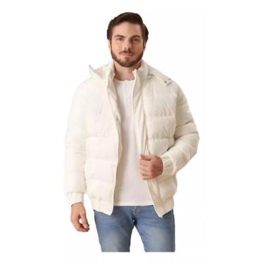 Imagem de Jaqueta Masculina Cromada Blusa Bobojaco Impermeável Puffer Nylon - Sa