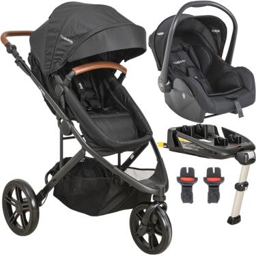 Imagem de Carrinho de Bebe Bebe Conforto Base ISOFIX Kiddo Trek Preto