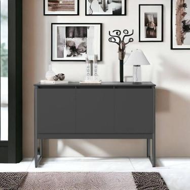 Imagem de Buffet Moderno 3 Portas Londres Preto Onix