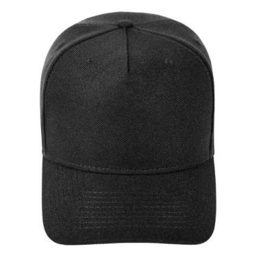 Imagem de Boné Trucker Snapback Aba Curva Liso Colors - MXC BRASIL, Preto, Verme