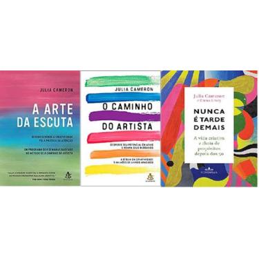 Imagem de KIT 3 LIVROS JULIA CAMERON A arte da escuta + O caminho do artista + N