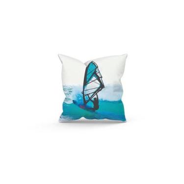 Imagem de Almofada Decorativa Cheia c/ Zíper 25x25 Windsurf - Deluzz