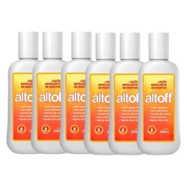 Imagem de Kit 6 Altoff Loção Repelente Inseto 200ml  Protege De Dengue - Dexter