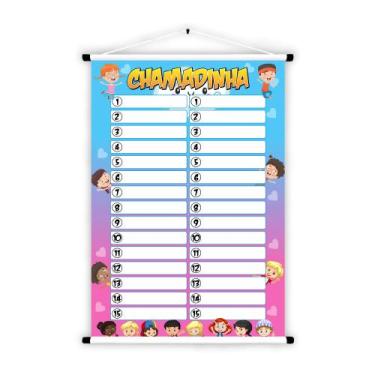 Imagem de kit com 3 Banner em Lona Educativo Tabuada, Sílabas Simples e Sílabas 