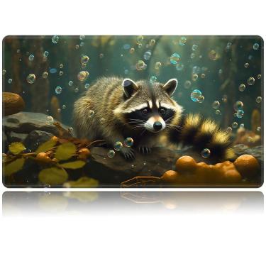 Imagem de Jogo de Cartas Playmat BVDIKMI Magic Forest Raccoon 60x35cm