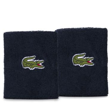 Imagem de Munhequeira Lacoste Curta Novak Djokovic RL9272 Marinho - com 2 unidades