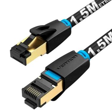 Imagem de Cabo Vention Rede Rj45 Cat8 40gbps 2000mhz 1,5m 1,5 Metros