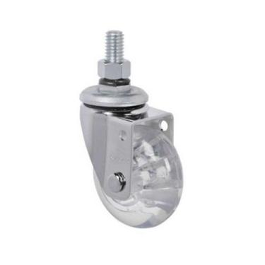 Imagem de Rodizio giratório para carrinhos e  móveis roda gel glae 210 mf até 40