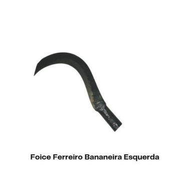 Imagem de Foice Ferreiro Bananeira Esquerda Sem Cabo - FP - Fundição Petrópolis
