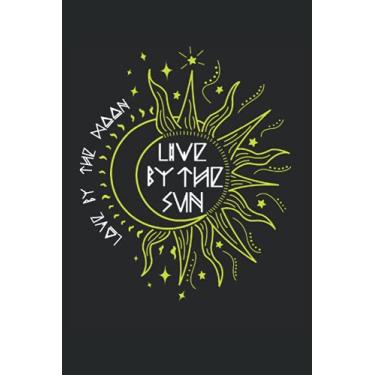 Imagem de Live By The Sun Moon Witchcraft Astrology Tattoo Design Line Art: PUZZLE BOOK - 100x SUDOKU HARD- Funny witchcraft occult gift, present idea - A5 ... book, sketch, planner, brain jogging, logic