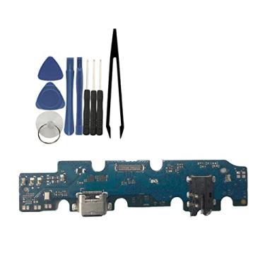 Imagem de Homyl Porta de carregamento micro genuína, peça de reposição do conector USB Charge Flex para guia de telefone celular A7 Lite 8.7 -T220