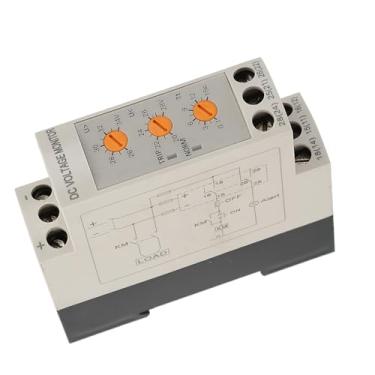 Imagem de DC 12V 24V 36V 48V Relé de Proteção contra Sobretensão e Subtensão para Motor Bateria de Controle Industrial (DC24V)