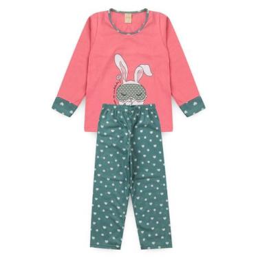 Imagem de Pijama Infantil Menina Longo Coelho - Molekada, 10