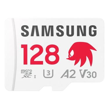 Imagem de Samsung PRO Plus Sonic The Hedgehog + Adaptador, 128 GB microSDXC, até 180 MB/s, Full HD e 4K UHD, UHS-I, C10, U3, V30, A2, para Nintendo-Switch, Steam Deck, GoPRO, DJI Drone, Tablets (MB-MD128SA/LC1)