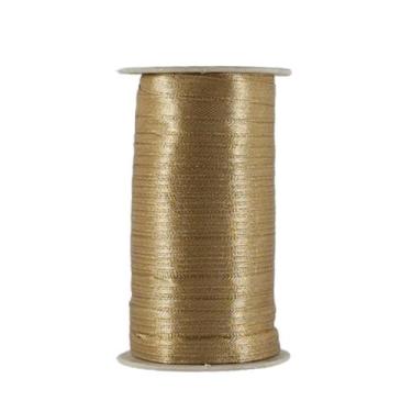 Imagem de Fita de Cetim Trader 07mm N1 com 100 Metros, COR 060 BEGE ESCURO, 100 