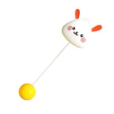 Imagem de Tênis de Tênis de Mesa Elasta Elástica Eixo Automático Crianças Auto -prática Interna Ajustável (Estilo de coelho)