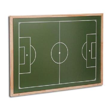 Imagem de Mesa Futebol de Botão Verde Campo Estádio 90x60cm - 01 unid - Cortiart