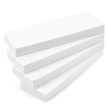 Imagem de PICK FOR LIFE Protetor De Parede De Garagem, Pacote Com 4 Protetores De Porta De Carro De Garagem, Protetor De Para-Choque Para Portas De Carro, Espuma Eva Autoadesiva Anticolisão Para Assistência D