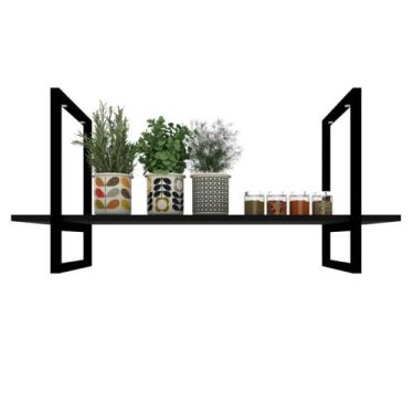 Imagem de Prateleira Suspensa Industrial Teto Cozinha nichos para cozinha nicho 