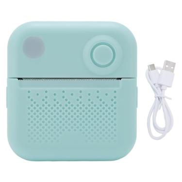 Imagem de Impressora Térmica Portátil, Resolução de 203dpi, Carregamento Tipo C, Design Compacto e Leve, para Impressão de Etiquetas e Fotos Com Aplicativo de Impressão Engraçado, Bateria