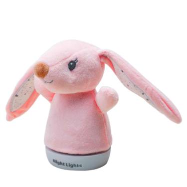 Imagem de Luminaria Lampada Abajur Infantil De ABS Led Coelhinho Baby Style