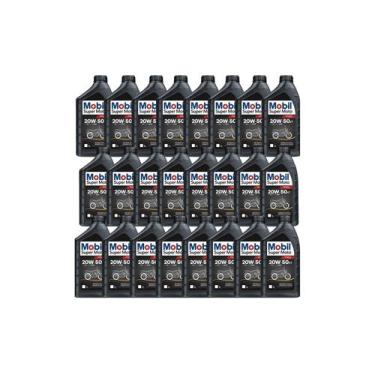 Imagem de Óleo Mobil Moto 20w50 Mineral 4t 24 Litros Caixa