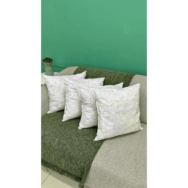 Imagem de Kit com 4 Enchimentos de Almofada Retangular CL 50x60cm Flocos de Espu