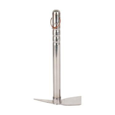 Imagem de Ioensy Ferramenta de mão do jardim de aço inoxidável 15.1 "Longa ferramenta de cultivo multifuncional para semear o plantio, Enxada E Picareta