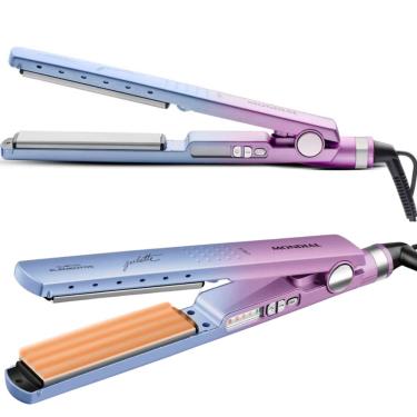 Imagem de Chapinha de Cabelo Profissional 450F Mondial Titanium Pro Cerâmica Progressivas e Salões de Beleza