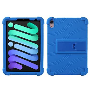 Imagem de QYiiD Capa para tablet Onn de 12,1 polegadas 2024 (modelo: 100146663), capa protetora de silicone leve para crianças e choque macio para Walmart Onn Surf 12,1 polegadas, azul