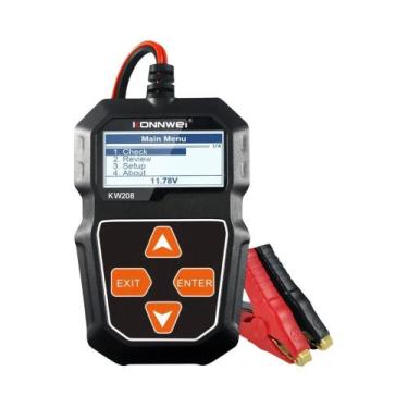 Imagem de Testador De Carga De Bateria De Motocicleta De Carro 12V KONNWEI KW208
