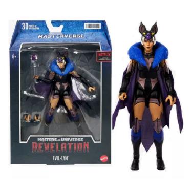 Imagem de Masters Of The Universe Masterverse New Eternia Revelation Netflix - Maligna Evil Lyn - Mattel  