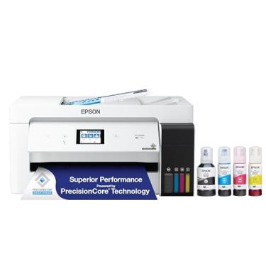 Imagem de Epson Impressora EcoTank ET-15000 colorida sem fio All-in-One Supertank com scanner, copiadora, fax, Ethernet e impressão de até 33 x 49 polegadas