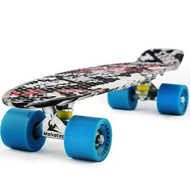 Imagem de Skates infantis mini cruzador retrô para meninos e meninas, skate para crianças, jovens, iniciantes, crianças, bebês, adolescentes, adultos, cachorro, 56 cm (grafite)