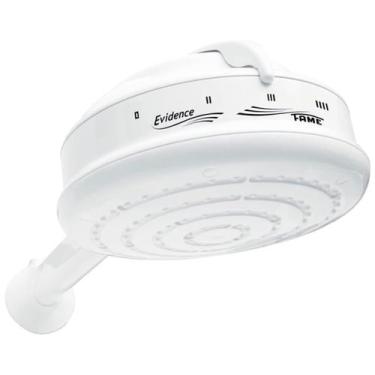 Imagem de Chuveiro Ducha Evidence Seletor 4 Temperaturas com Cano de 30cm Amplo 